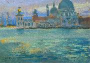 Jan Stanislawski Santa Maria della Salute. oil